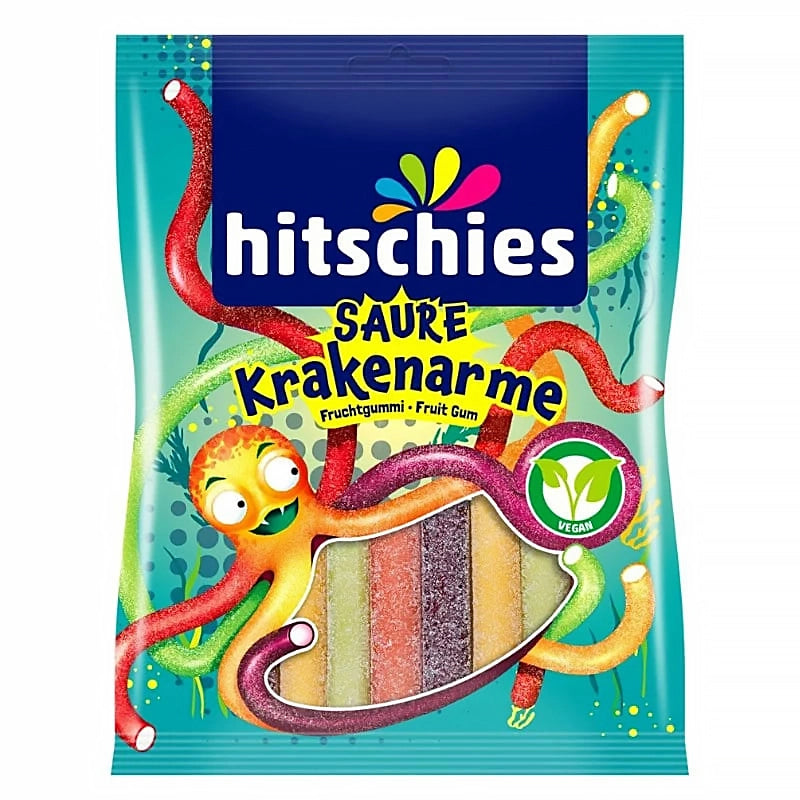Bonbons acidulés "Bras de poulpe" - 125 g - revolution-vegetale