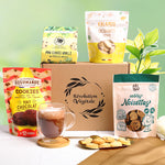 Box Révolution végétale avec 4 sachets de biscuits