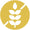 Label sur fond jaune certifié sans gluten
