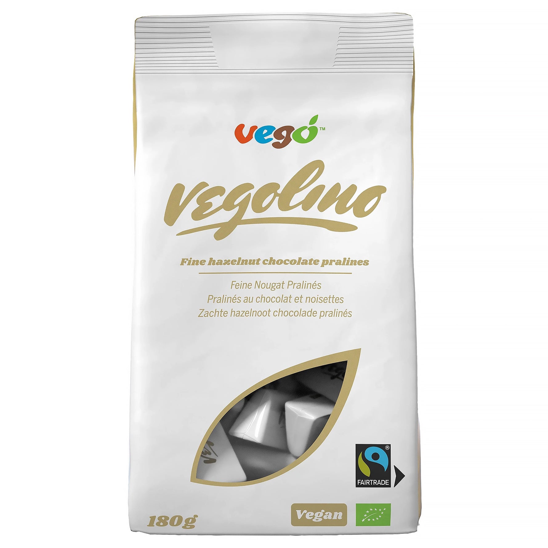 sachet de chocolat vego vegolino