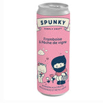 Canette rose Spunky parfum framboise et pêche de vigne