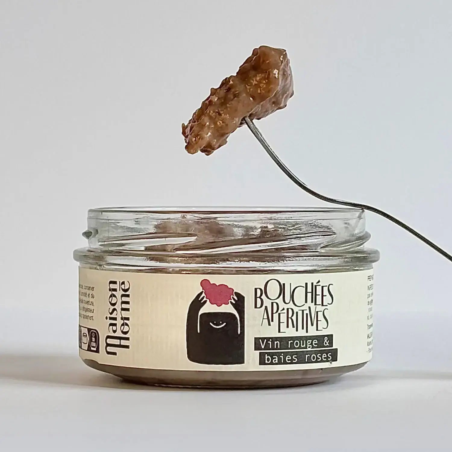 Bouchée apéritive vegan an vin rouge de Maison Horme