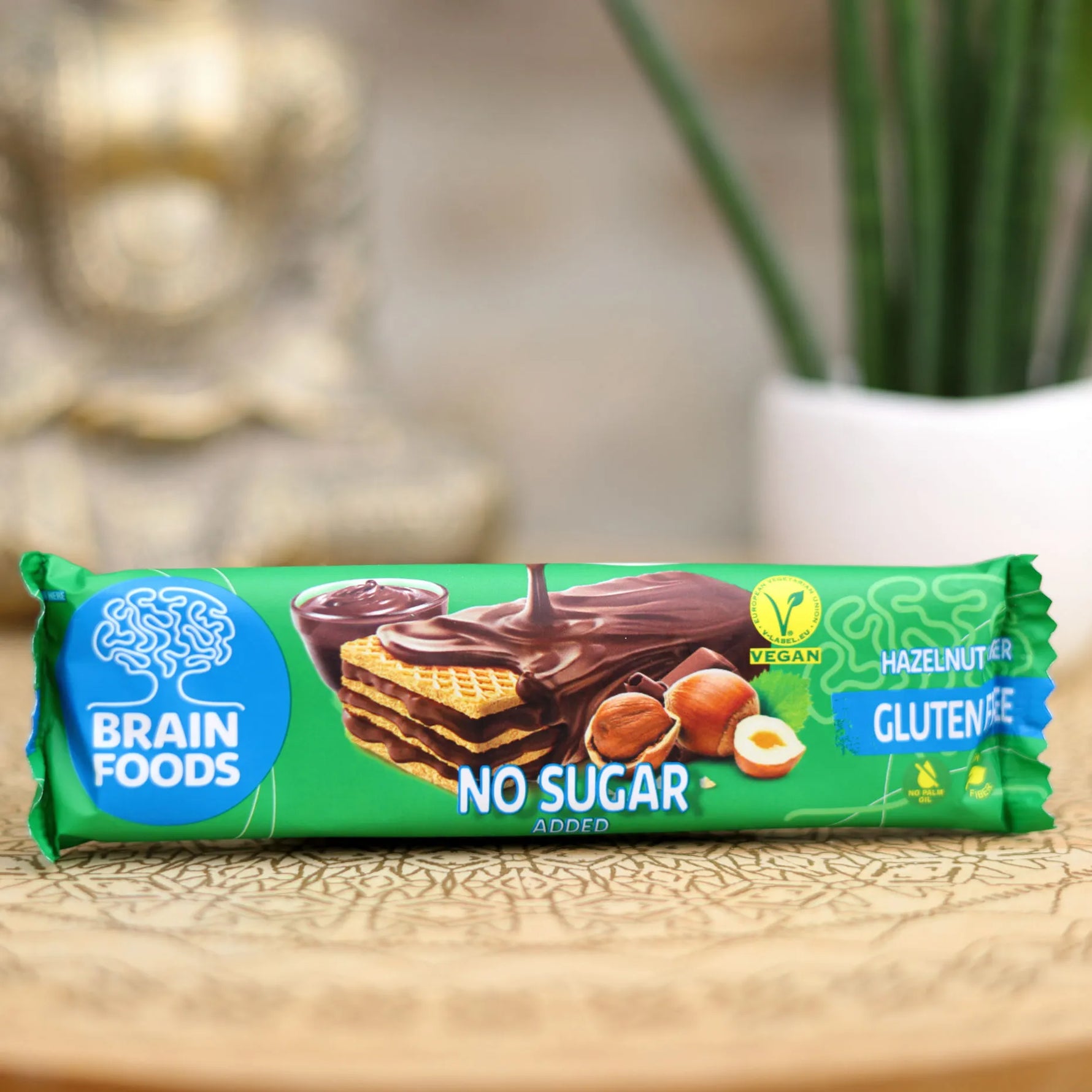 Gaufrette au chocolat vegan - Brainfoods