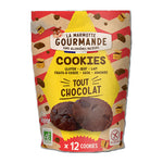 Sachet de cookies chocolat de chez La Marmotte Gourmande