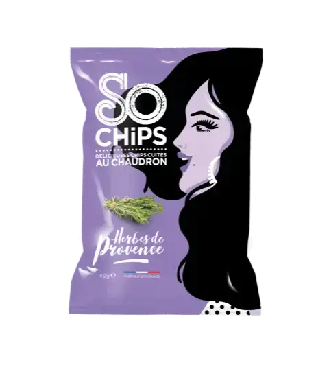 Chips aux herbes de provence