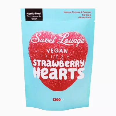 Bonbons vegan coeur fraise - Sweet Lounge